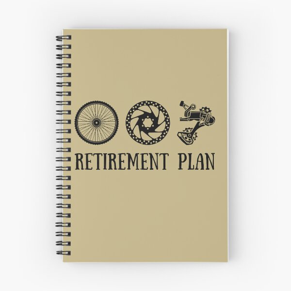 Item preview, Retirement Plan: Ride Forever – Cycling Freedom Tee designed and sold by collectees1.
