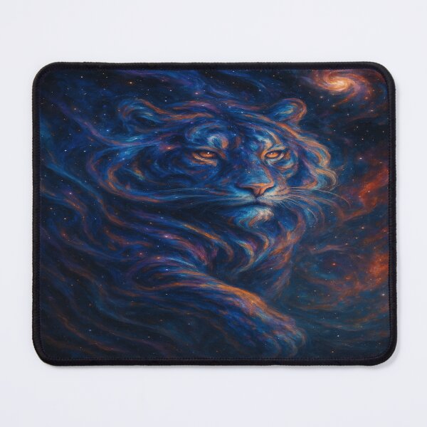 Item preview, Cosmic Abstract Tiger designed and sold by Enchanting Art Vista.