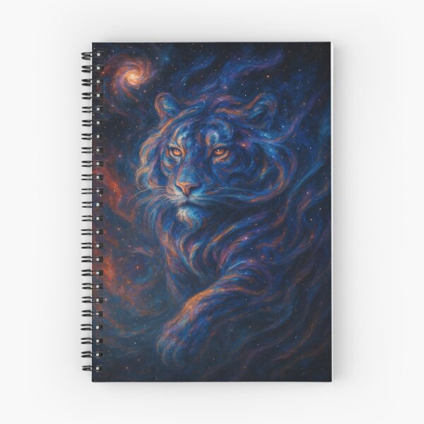 Item preview, Cosmic Abstract Tiger designed and sold by Enchanting Art Vista.