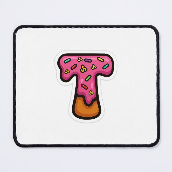 Item preview, Donut Letter T designed and sold by joshuayule.