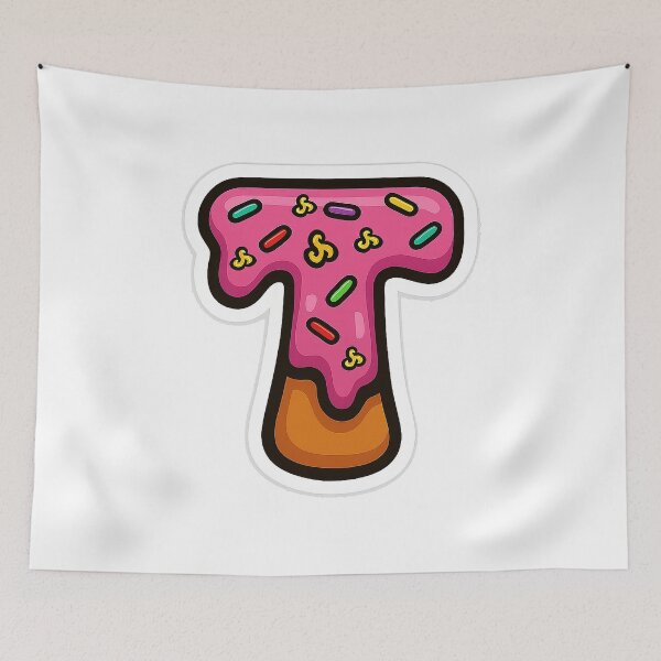 Item preview, Donut Letter T designed and sold by joshuayule.