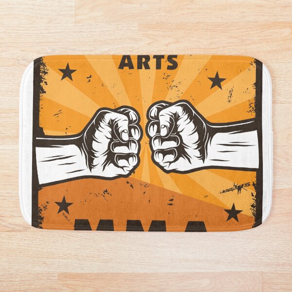 Item preview, Clash of Fists – Minimalist MMA Fighting Art for Fighters & Combat Sports Fans designed and sold by DreamFlux.