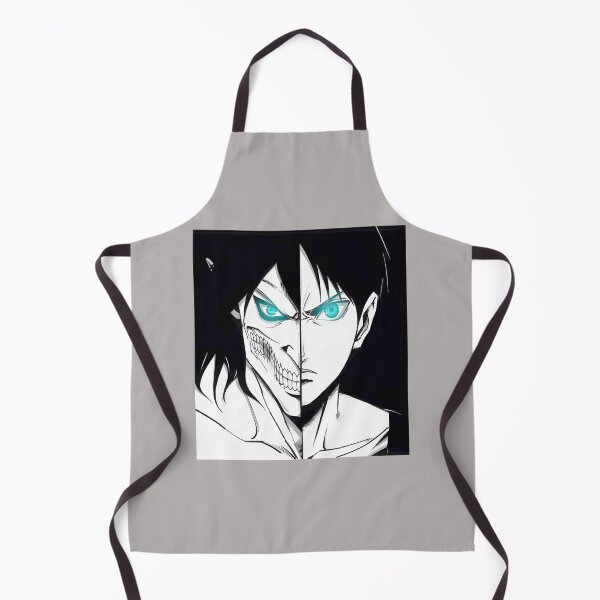 Item preview, Anime Split Face: Intense Duality with Electrifying Blue Eyes designed and sold by AntonioPolivka7.