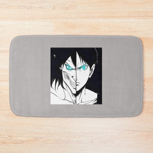 Item preview, Anime Split Face: Intense Duality with Electrifying Blue Eyes designed and sold by AntonioPolivka7.
