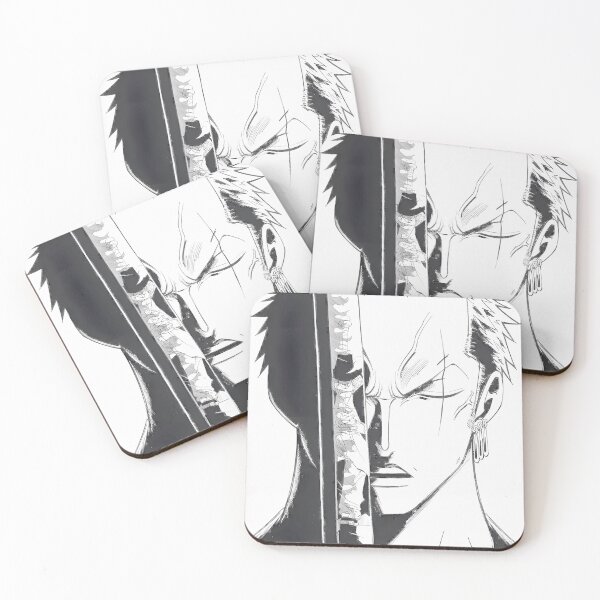 Item preview, Swordsman's Resolve | Black & White Anime Warrior designed and sold by AntonioPolivka7.