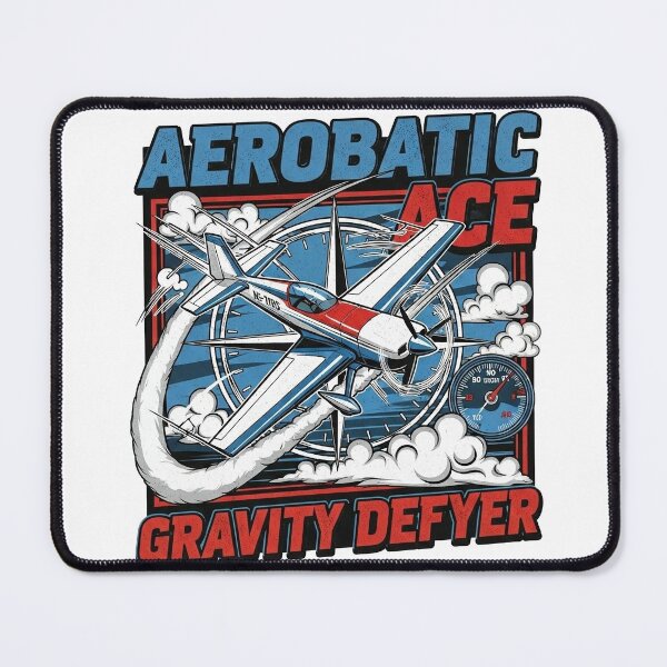 Item preview, Aerobatic Ace: Gravity-Defying Flight Art designed and sold by Ink And Art.