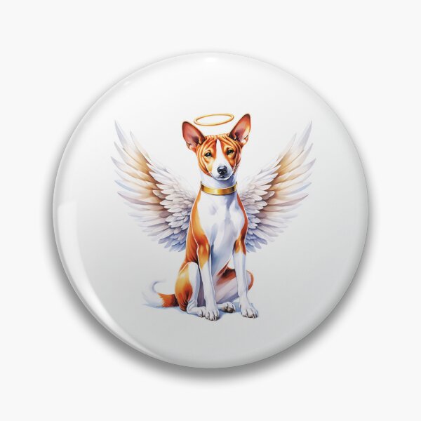 Item preview, Basenji Angel designed and sold by TheAnimalZ00.