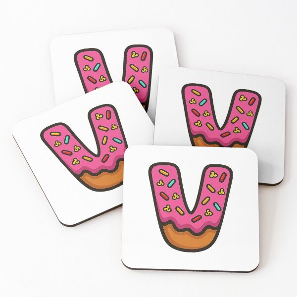 Item preview, Donut Letter V designed and sold by joshuayule.
