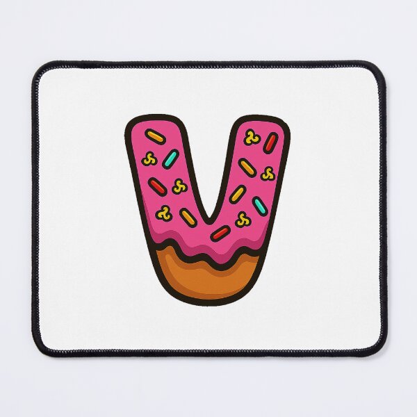 Item preview, Donut Letter V designed and sold by joshuayule.