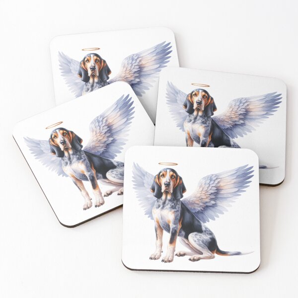 Item preview, Bluetick Coonhound Angel designed and sold by TheAnimalZ00.