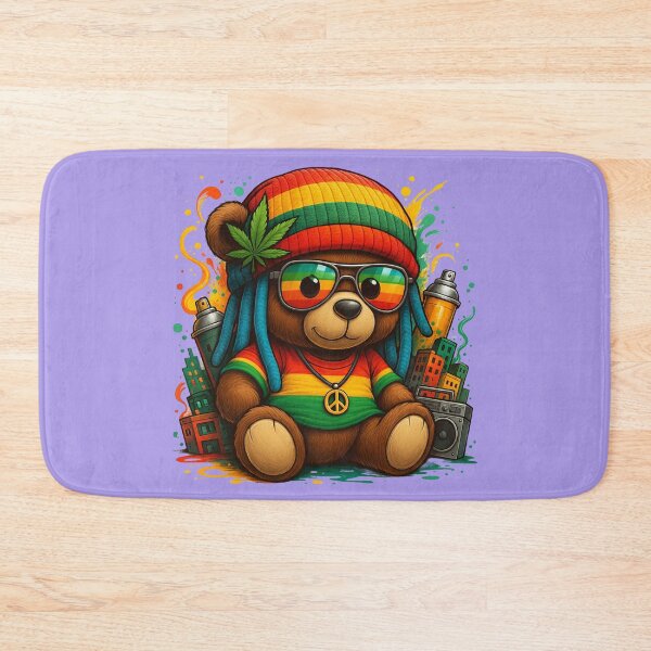 Item preview, Reggae Bear Festival – Cool Music Art for Reggae Lovers designed and sold by TheRamesCo.