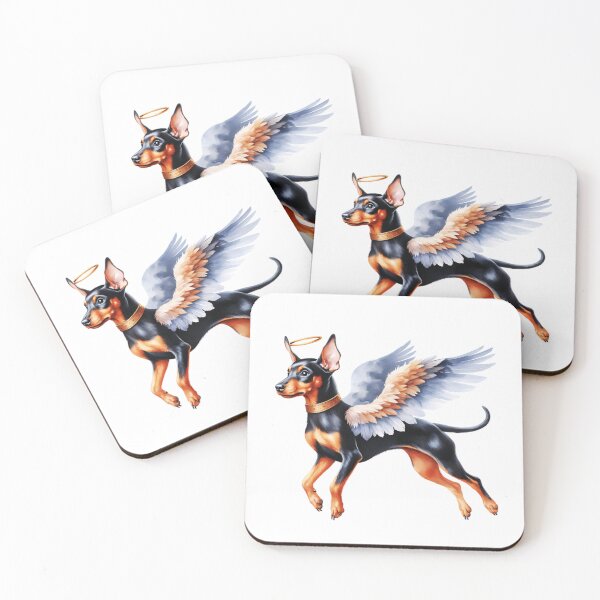 Item preview, Manchester Terrier Angel designed and sold by TheAnimalZ00.