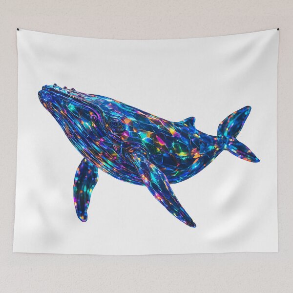 Item preview, Diamond Dolphin - Vibrant Art designed and sold by GloriousArtSKD.