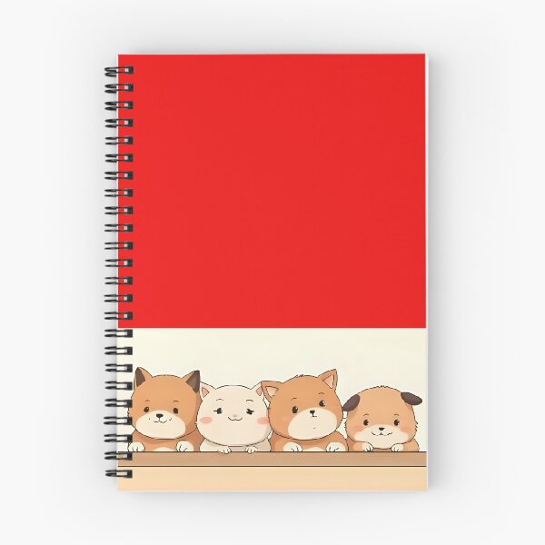 Aperçu de l'œuvre Chiots animés de style caricature créée et vendue par PaPoStyle.
