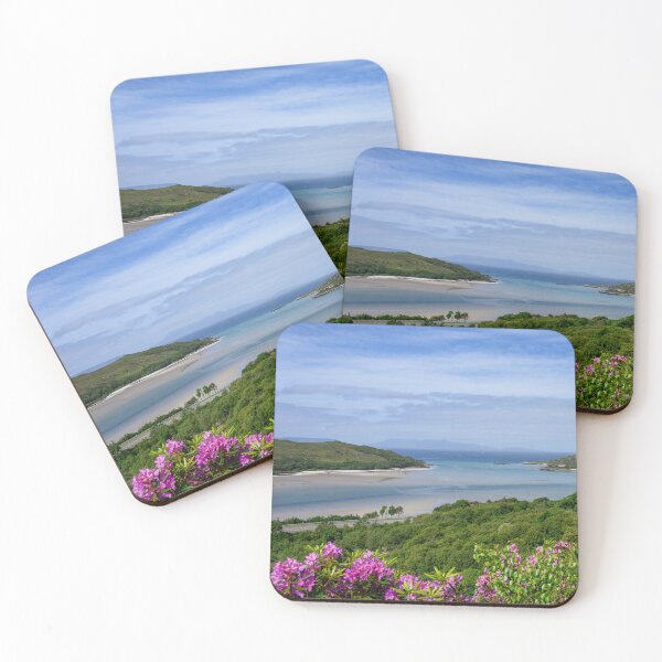 Item preview, Turquoise Waters of the Morar River Estuary, Highlands, Scotland designed and sold by Kasia Design.