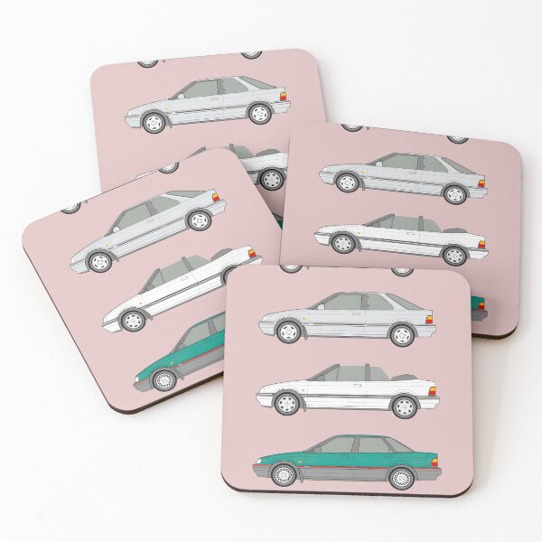Item preview, Classic British Compact Car Collection | Retro Vehicle Design Art designed and sold by MoriahRuther.