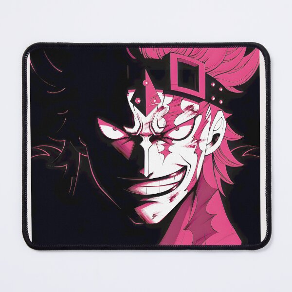 Item preview, Crimson Captain Kid Anime Art - Intense Red & Black Portrait designed and sold by LawandaJone4.
