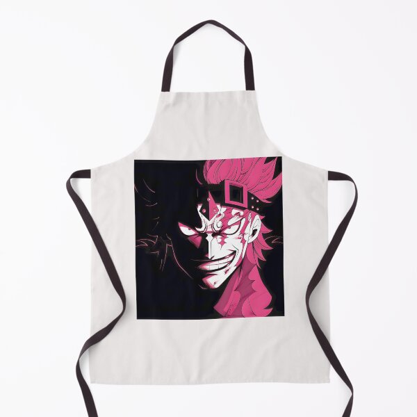 Item preview, Crimson Captain Kid Anime Art - Intense Red & Black Portrait designed and sold by LawandaJone4.