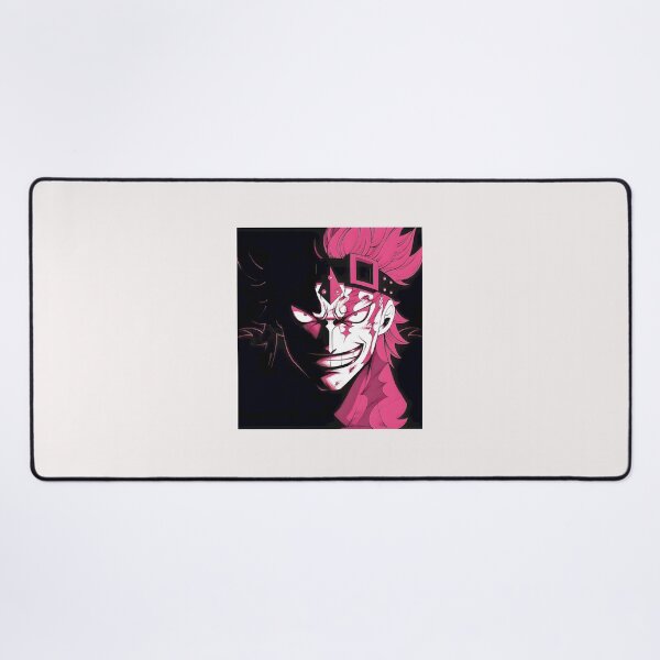 Item preview, Crimson Captain Kid Anime Art - Intense Red & Black Portrait designed and sold by LawandaJone4.