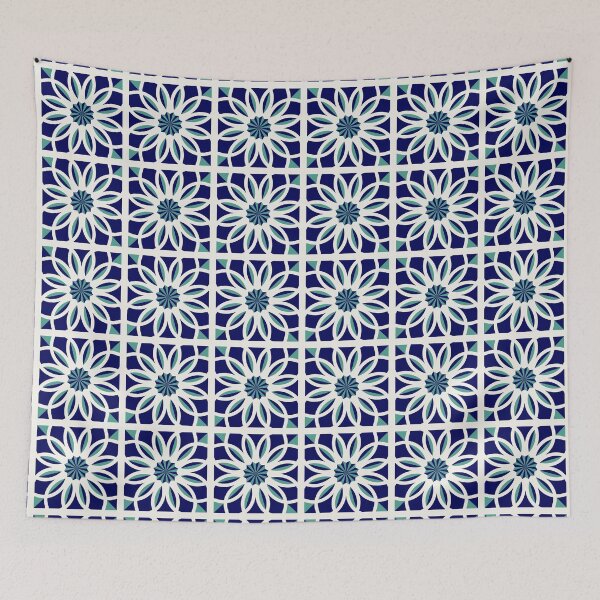Item preview, zellige - moroccan tiles mosaic xviii designed and sold by Aesthetic Crew.