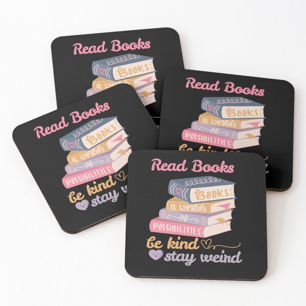 Item preview, Read books be kind stay weird designed and sold by belladesign7.