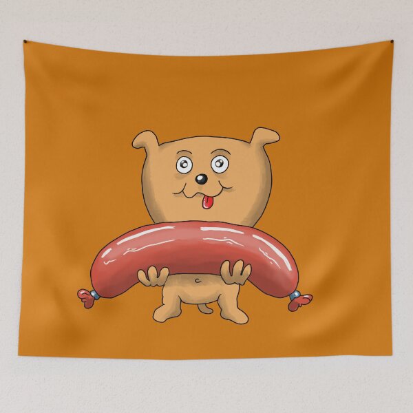 Item preview, Delicious sausages! designed and sold by AyseAkcay.