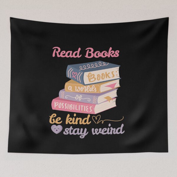 Item preview, Read books be kind stay weird designed and sold by belladesign7.