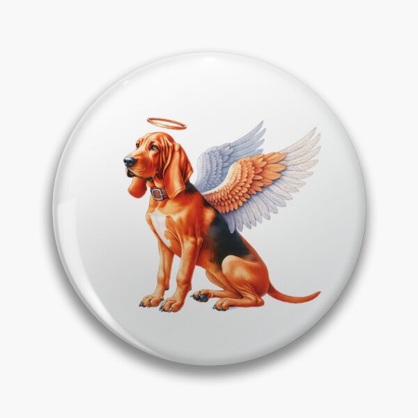 Item preview, Redbone Coonhound Angel designed and sold by TheAnimalZ00.