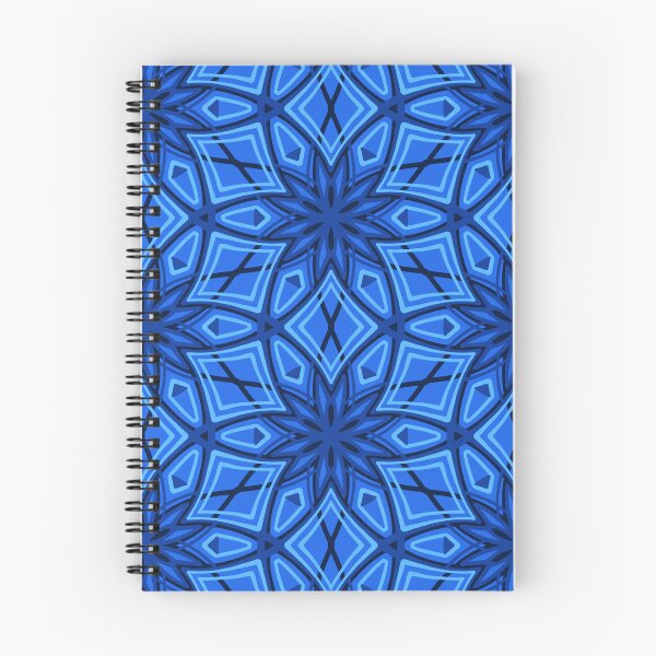 Artikelvorschau, Elegante stilisierte Schneeflocken - blau entworfen und verkauft von Dawn Anthes.