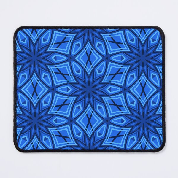 Item preview, Elegant Stylized Snowflakes - blue designed and sold by Dawn Anthes.