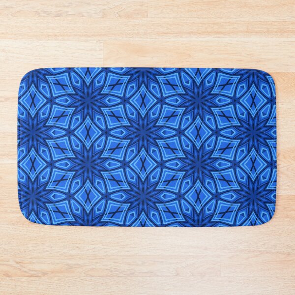 Item preview, Elegant Stylized Snowflakes - blue designed and sold by Dawn Anthes.