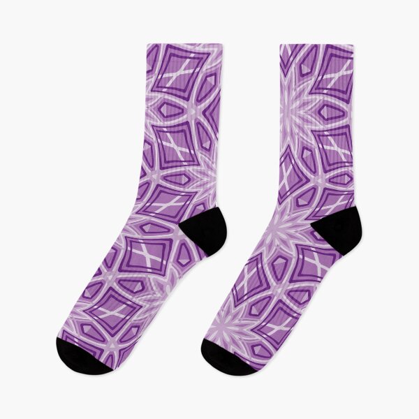 Item preview, Elegant Stylized Snowflakes - light purple designed and sold by Dawn Anthes.
