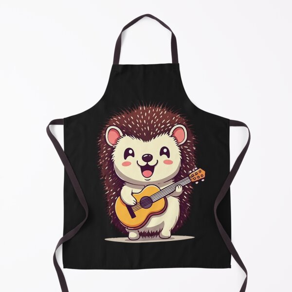 Artikelvorschau, Chibi Kawaii Igel Musiker – Niedliches Gitarre spielendes Tierdesign entworfen und verkauft von ColorSplash123.