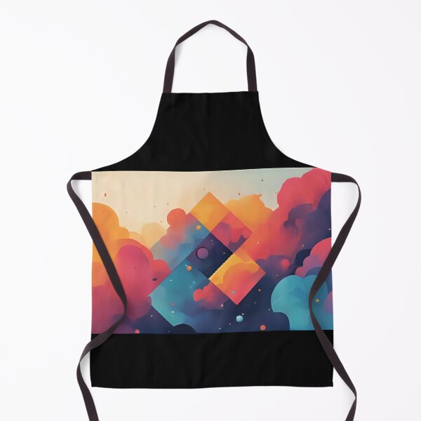 Item preview, Abstract Shapes of Colorful Clouds designed and sold by PaPoStyle.
