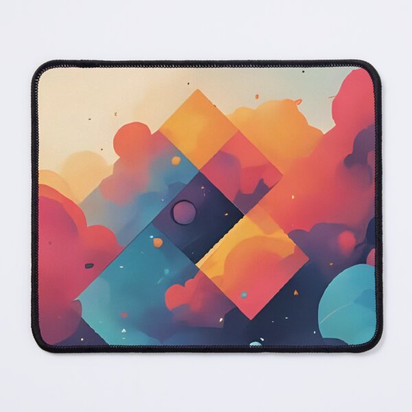 Item preview, Abstract Shapes of Colorful Clouds designed and sold by PaPoStyle.