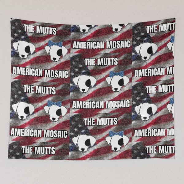 Item preview, The Mutts American Mosaic designed and sold by CelticMutt.