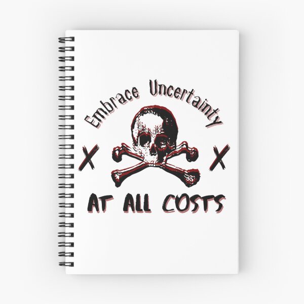 Item preview, Embrace Uncertainty At All Costs | Mental Health & OCD Awareness Design designed and sold by Loops & Lines.
