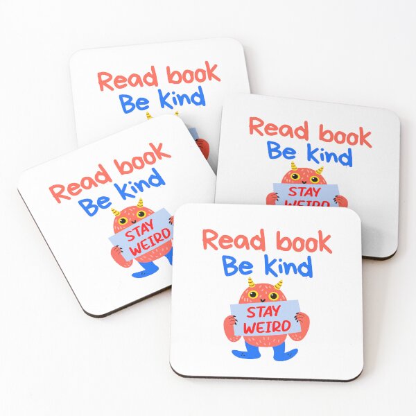 Item preview, Read books be kind stay weird designed and sold by belladesign7.