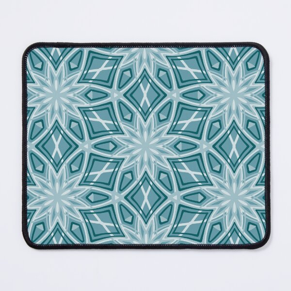 Item preview, Elegant Stylized Snowflakes - light green designed and sold by Dawn Anthes.
