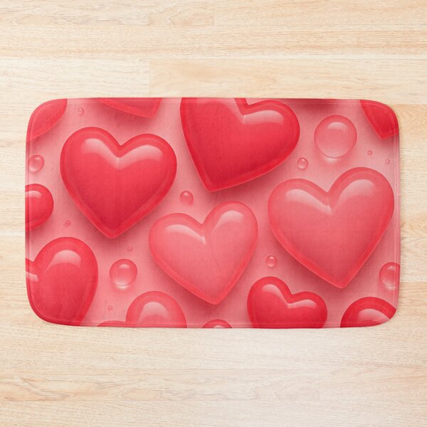 Item preview, Pink and Red Hearts Bubble Design designed and sold by DigitalGemArt.