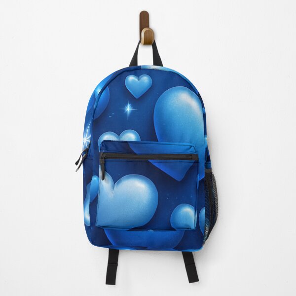 Item preview, Blue Hearts with Shining Stars designed and sold by DigitalGemArt.