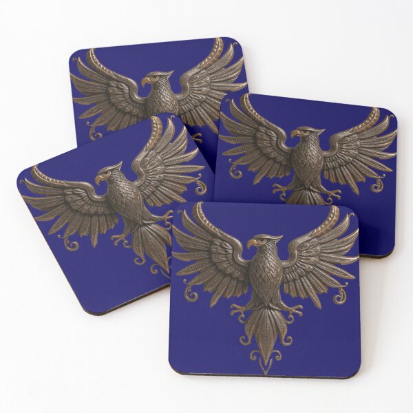 Item preview, Bronze Eagle Sculpture Print, Mythological Fantasy for home Decor and accessories, Viking t-shirt design  designed and sold by TheGaliyaStudio.