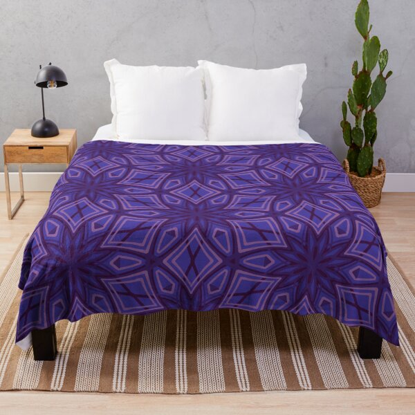 Item preview, Elegant Stylized Snowflakes - dark purple designed and sold by Dawn Anthes.