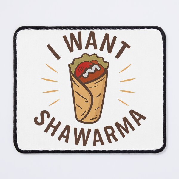 Item preview, Shawarma Craving Bold Foodie Graphic designed and sold by Istyak7.