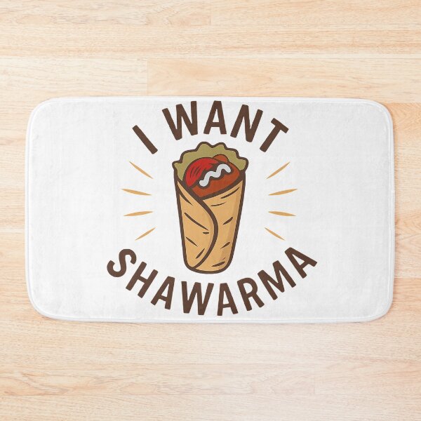 Item preview, Shawarma Craving Bold Foodie Graphic designed and sold by Istyak7.