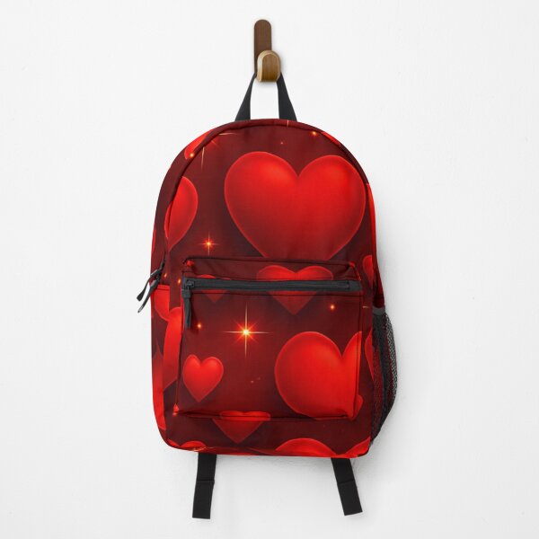 Item preview, Red Hearts with Shining Stars designed and sold by DigitalGemArt.