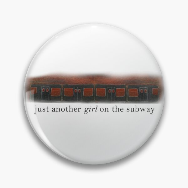 Item preview, just another girl on the subway (orange) designed and sold by julierab.