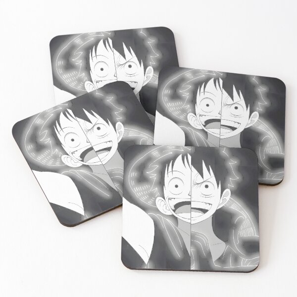 Item preview, Luffy's Dual Resolve: Pirate King Journey | One Piece Anime Manga Art designed and sold by LawandaJone4.