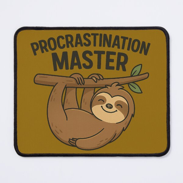 Item preview, Procrastination Master designed and sold by Sara Wrenai.