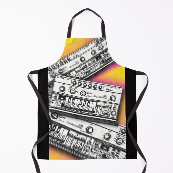 Item preview, Acid House TB-303 – Retro Rave Synth Poster Design designed and sold by MELLOWMONDAY_.